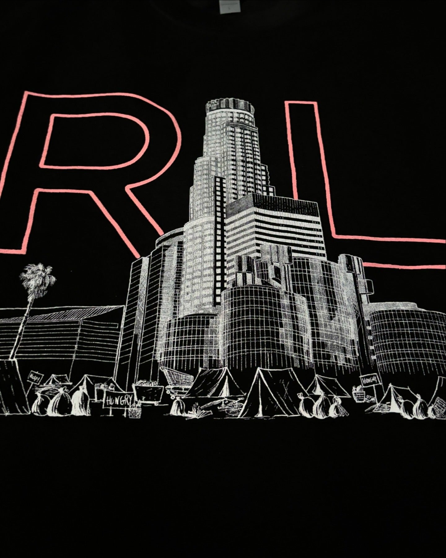 RIL Black Tee